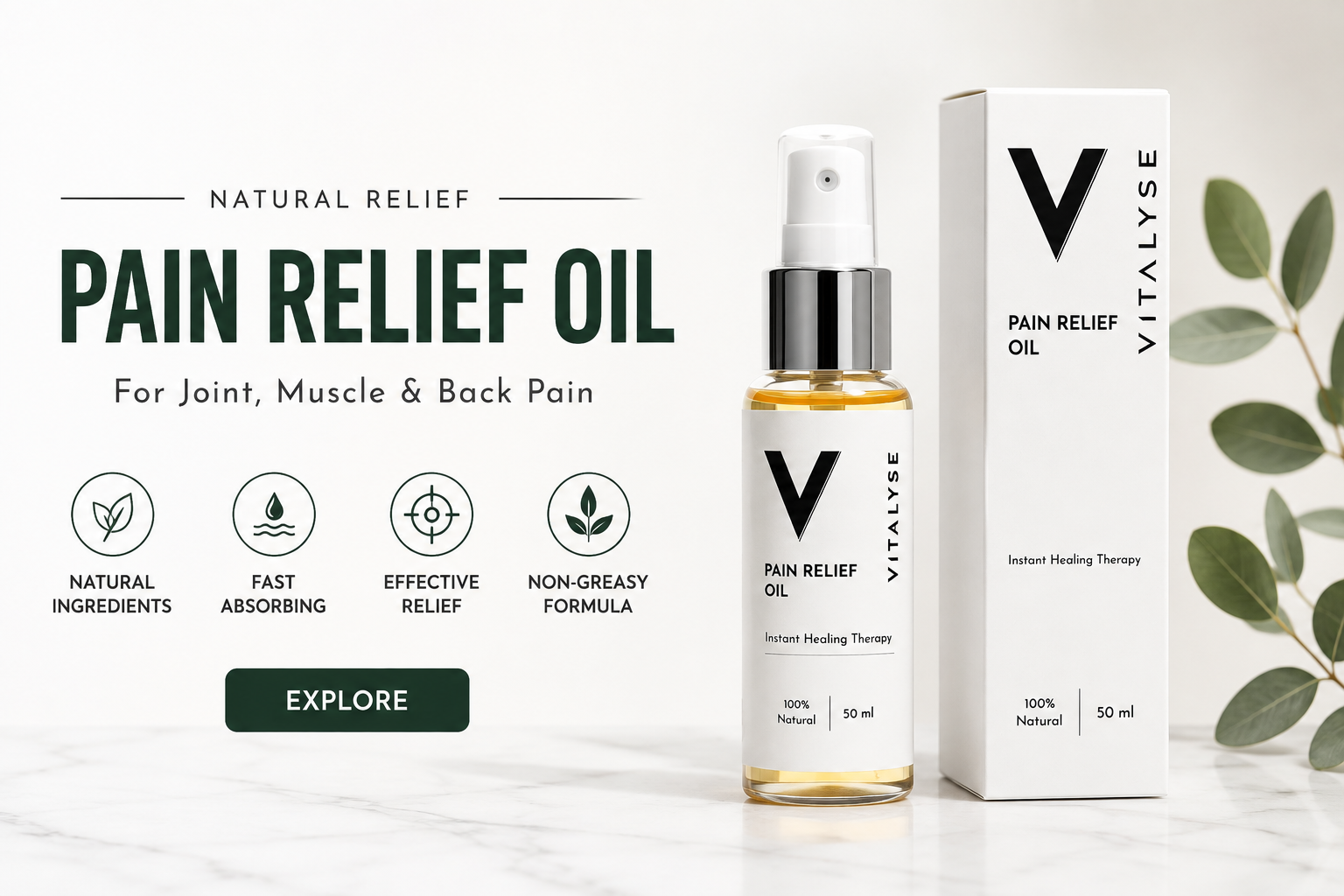 Best Pain Relief Oil in Pakistan: A Complete Guide to Natural Relief for Joint, Muscle & Back Pain