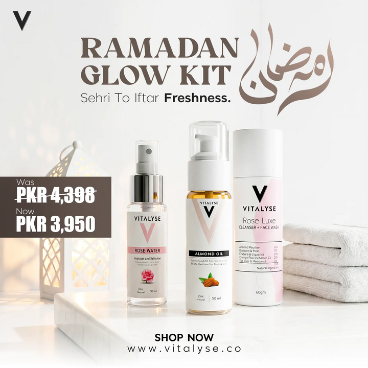 Ramadan Glow Kit - Sehri to Iftar Skincare Bundle | Vitalyse