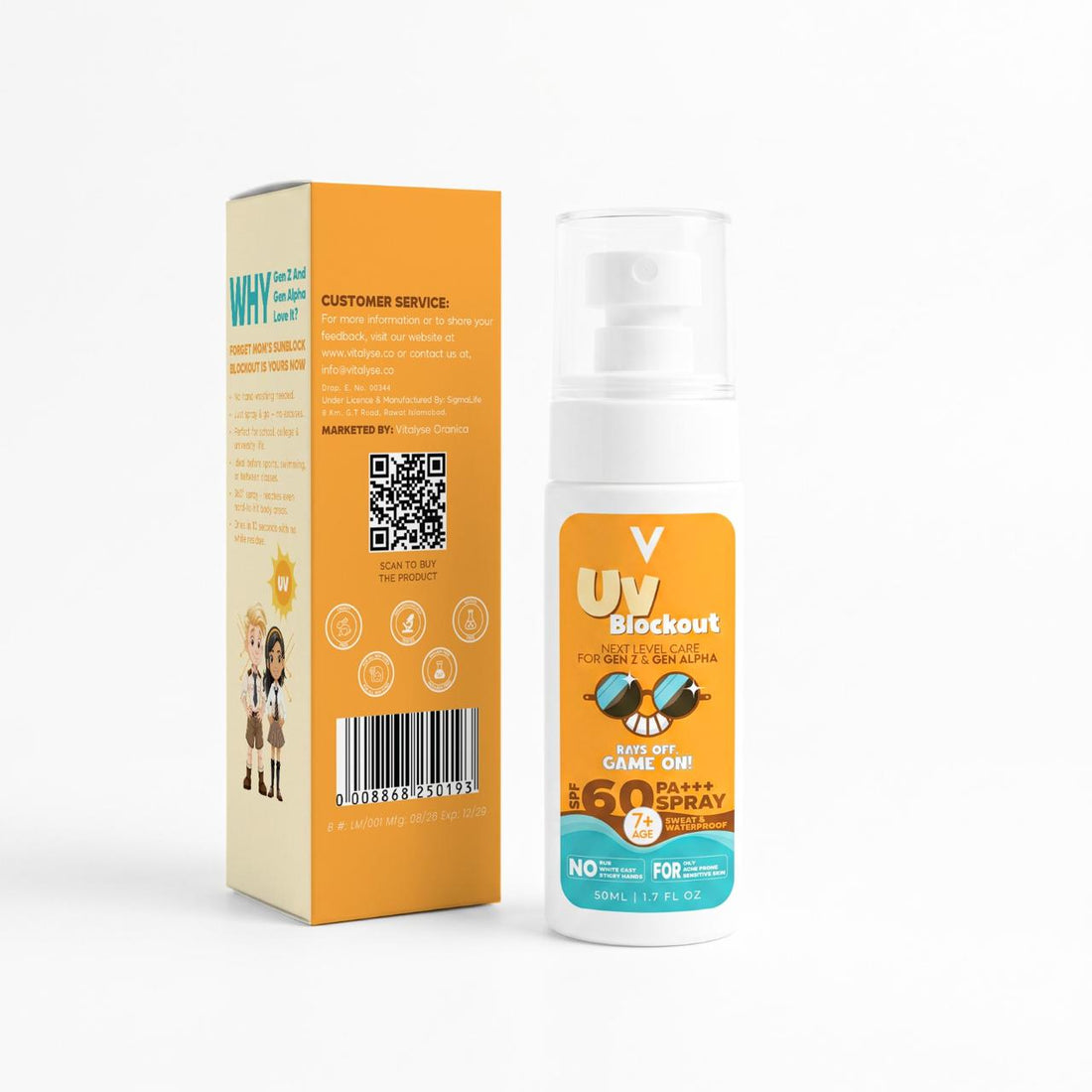 UV BlockOut – Sun Protection Spray