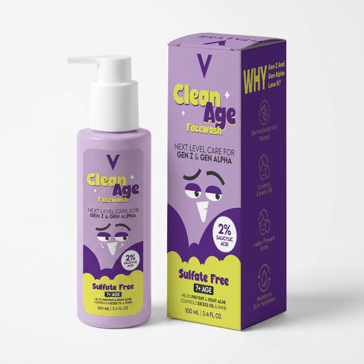 CleanAge - Sulfate Free Facewash
