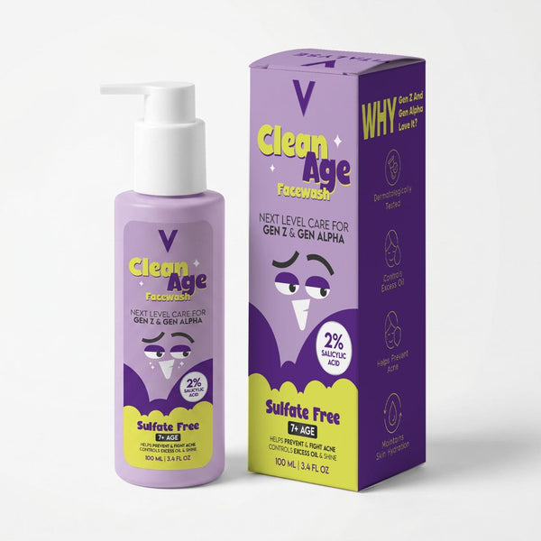 CleanAge - Sulfate Free Facewash