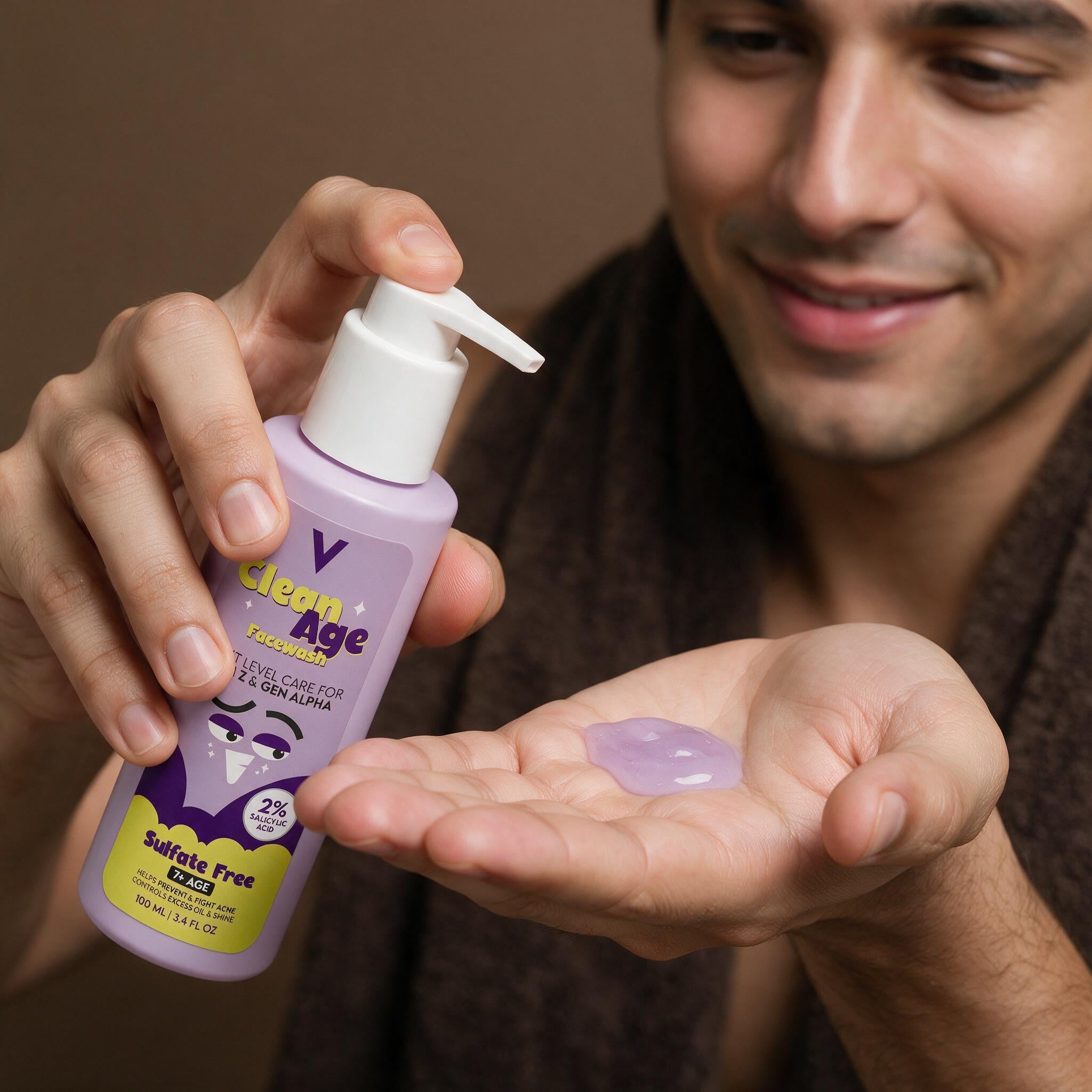 CleanAge - Sulfate Free Facewash